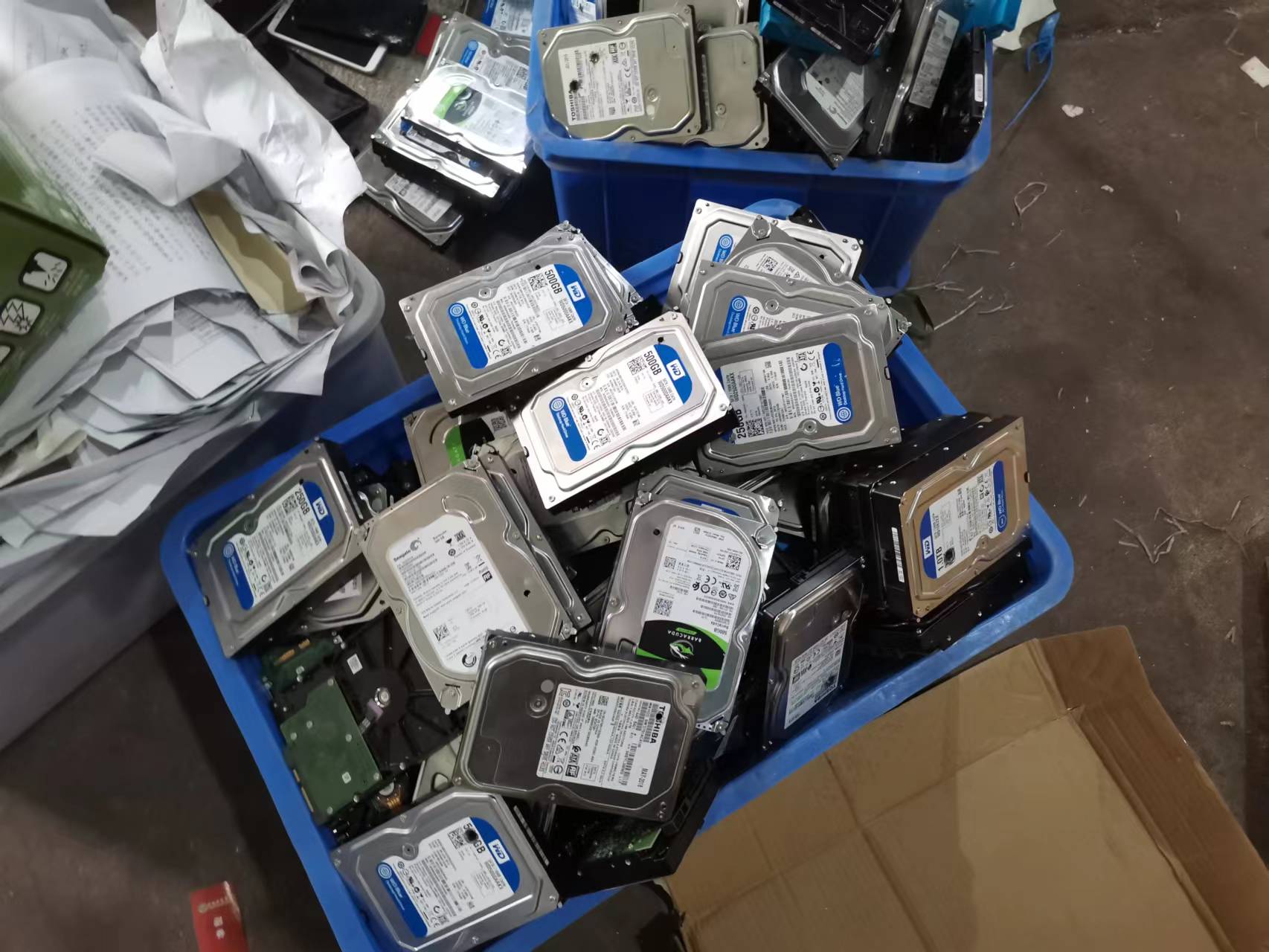 广州黄埔硬盘销毁公司